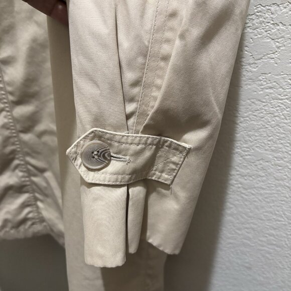 Vintage Womens London Fog Tan With Removable Liner Trench Coat - Picture 3 of 8